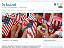 Tablet Screenshot of goeastport.com